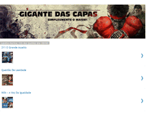 Tablet Screenshot of gigantedascapas.net